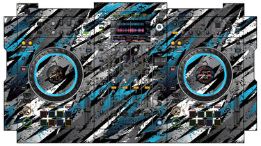 Pioneer DJ XDJ XZ Skin Sparkasm Blue Light